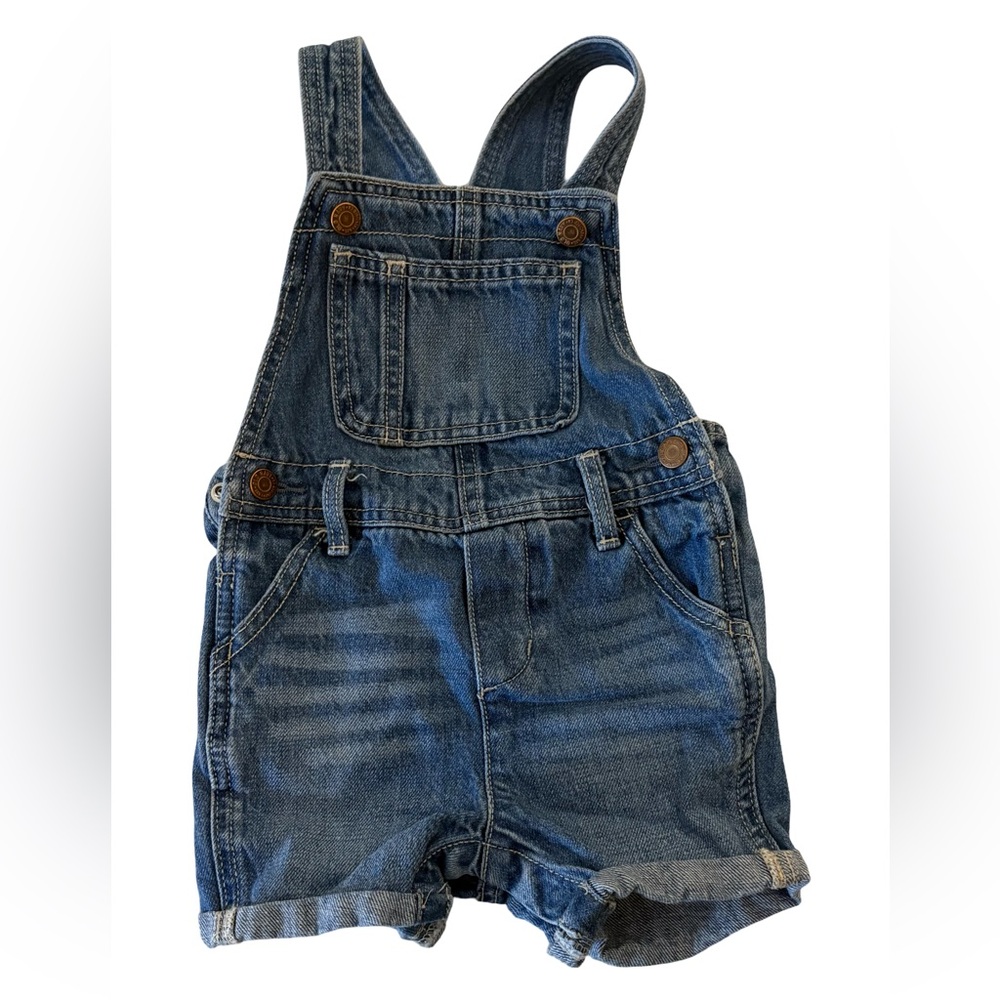 Old Navy Blue Denim Kids Overalls